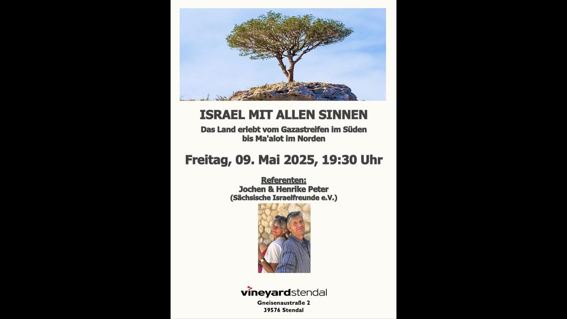 Israel mit allen Sinnen